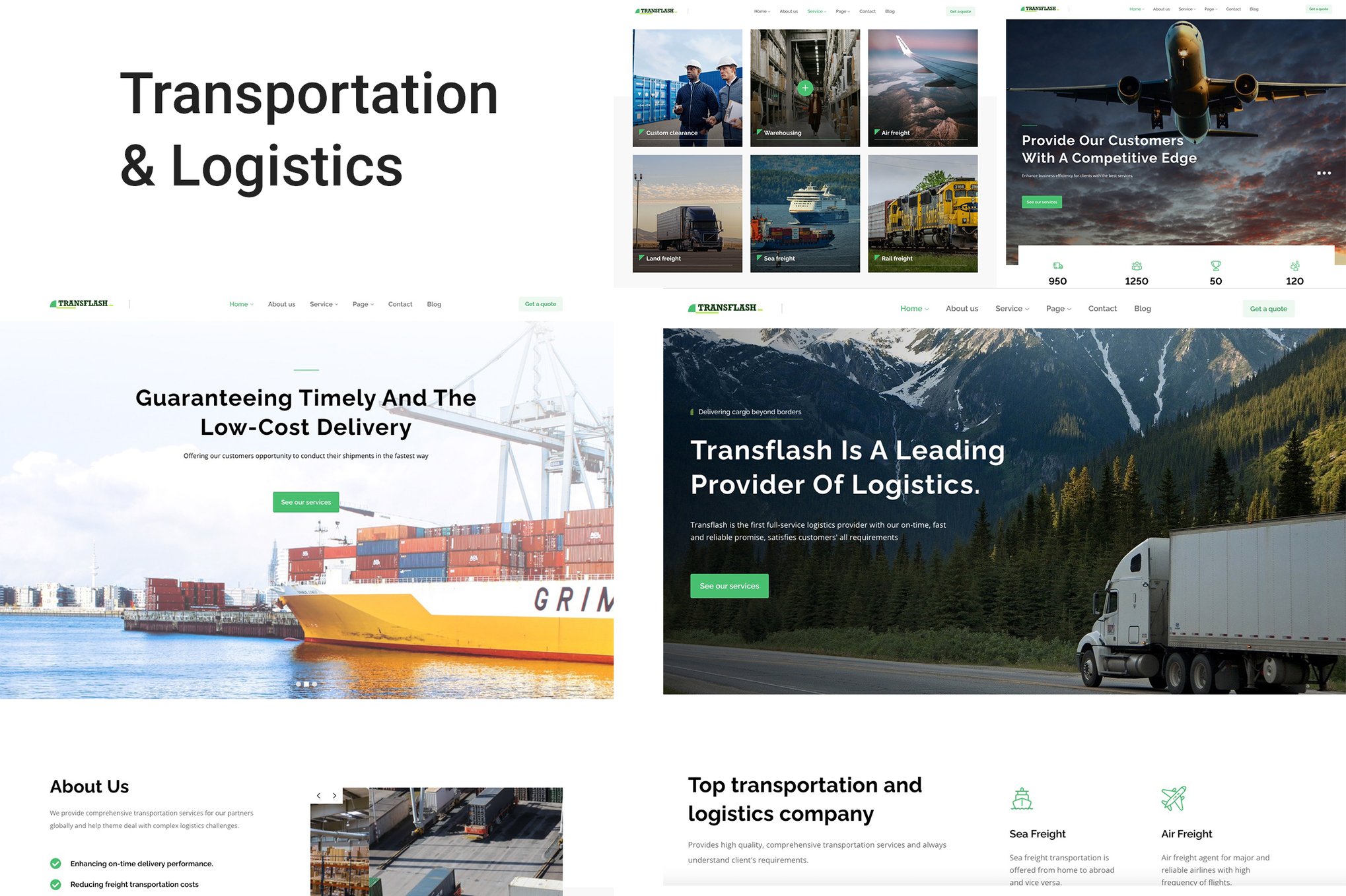 Transportation And Logistics Theme – Transflash