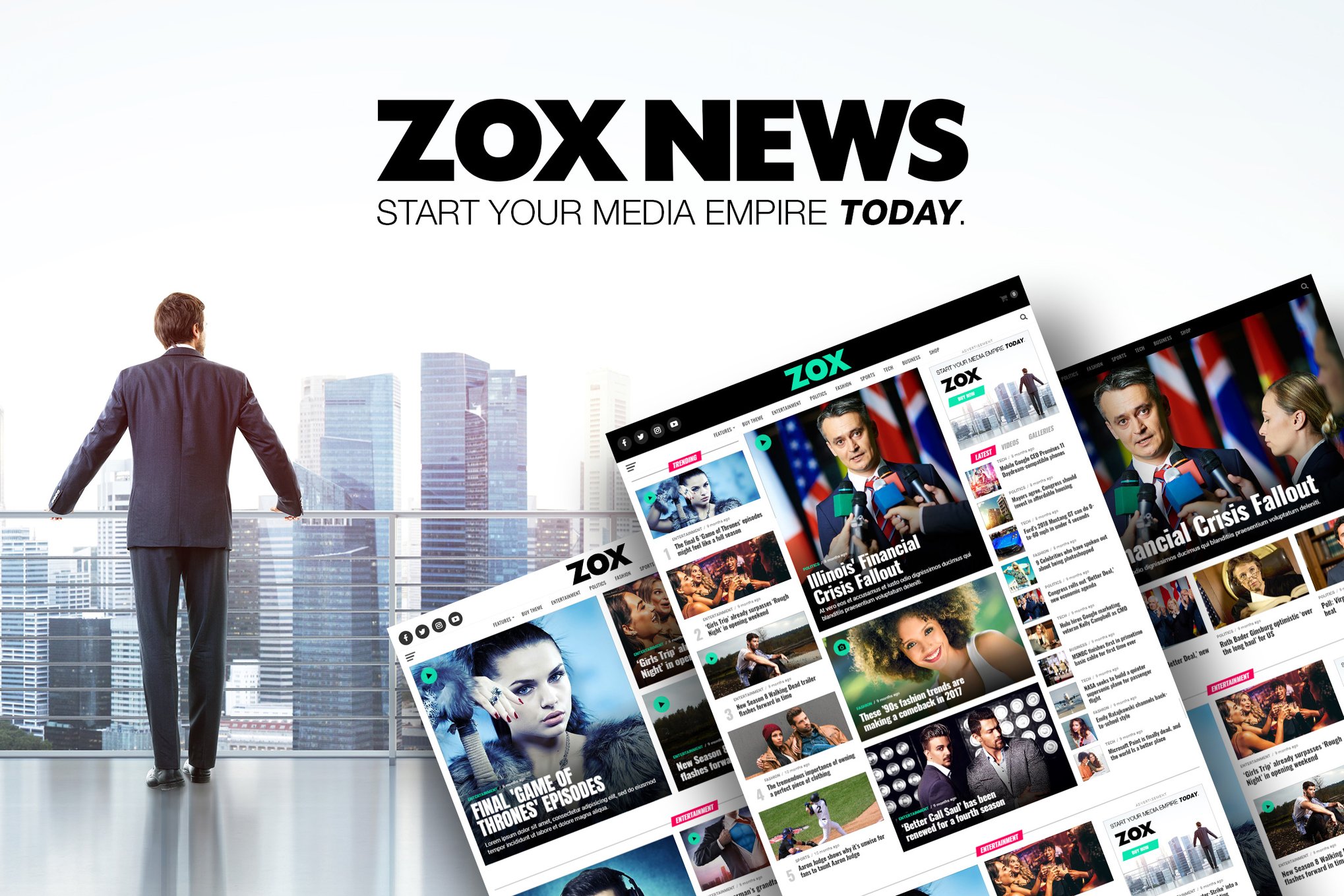 Zox News – Professional Wordpress News & Magazine