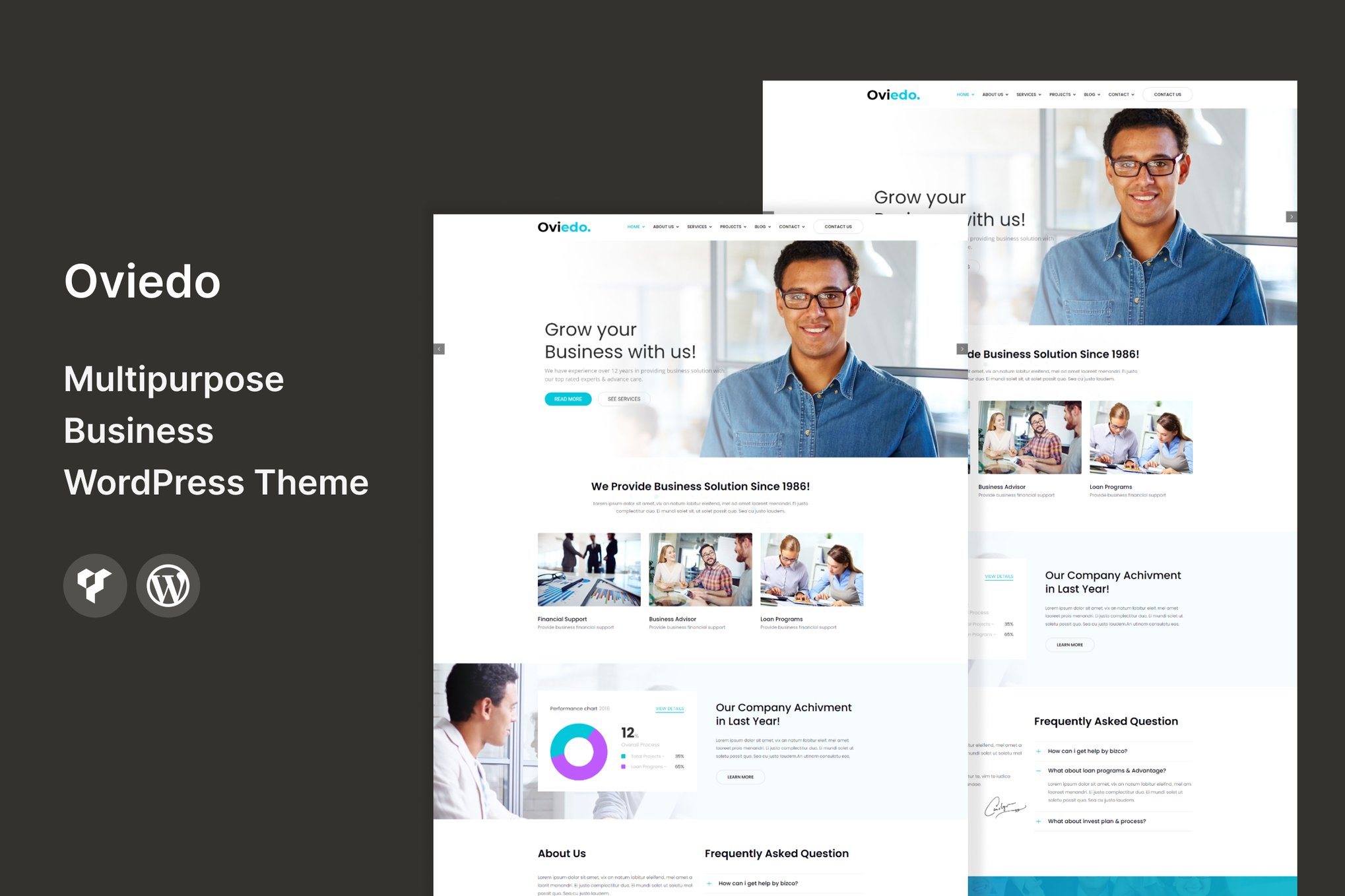 Oviedo- Multipurpose Business Wordpress Theme
