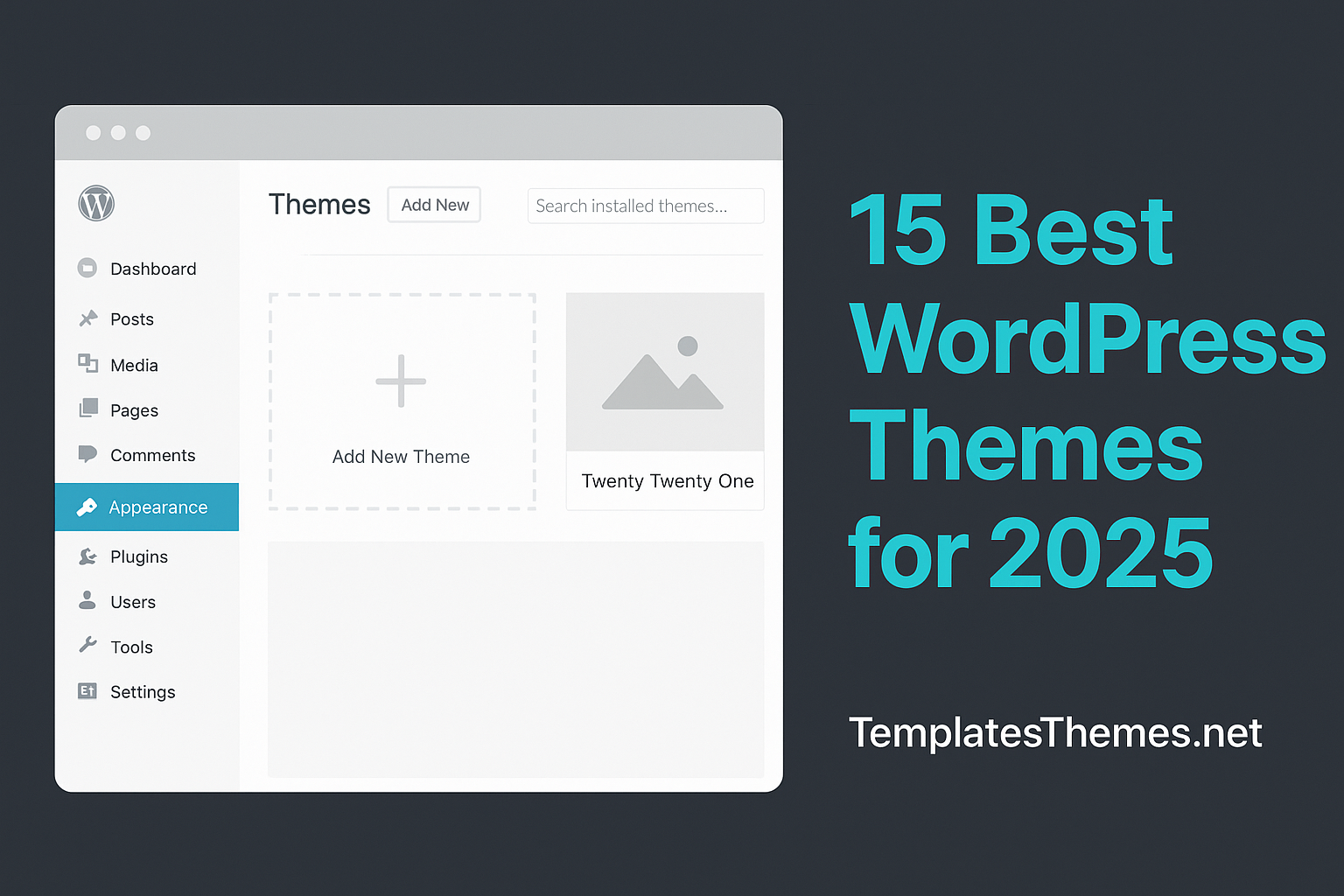 Best WordPress themes 2025 – TemplatesThemes.net